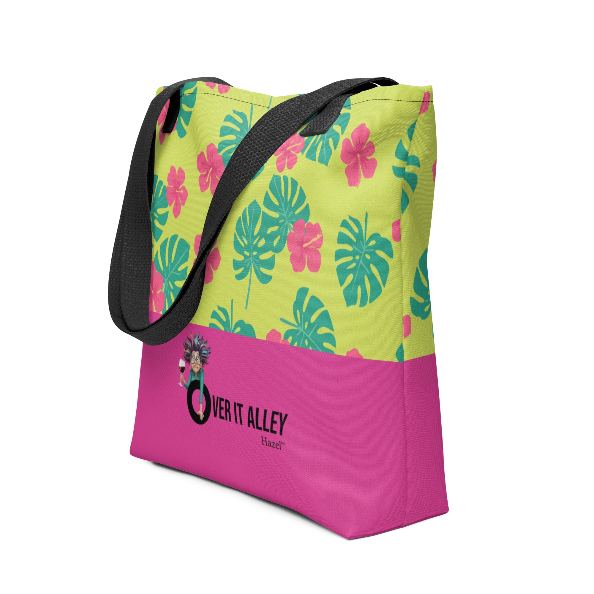 Over It Tote Bag - Bold Patterns for Bold Women