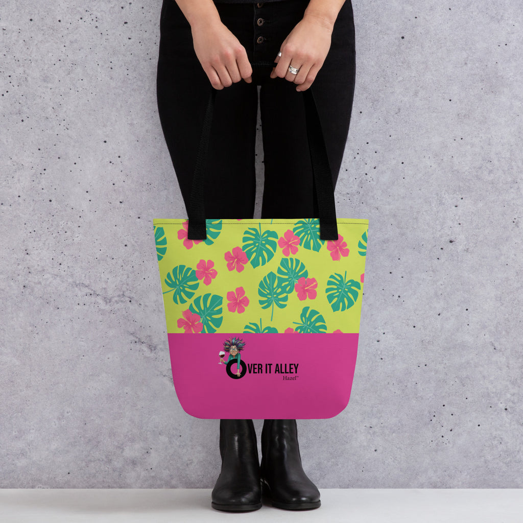 Over It Tote Bag - Bold Patterns for Bold Women
