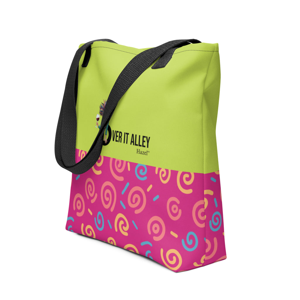 Over It Tote Bag - Bold Patterns for Bold Women
