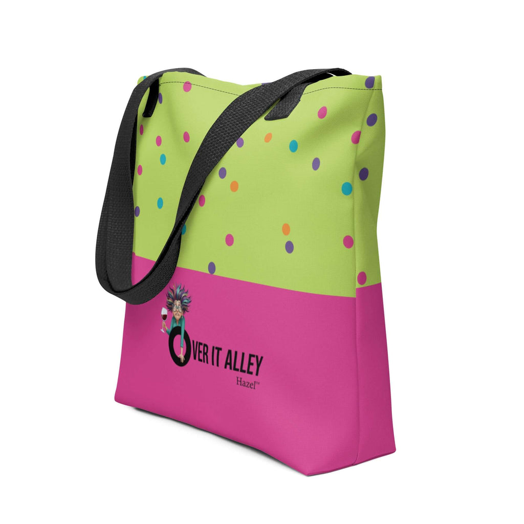 Over It Tote Bag - Bold Patterns for Bold Women