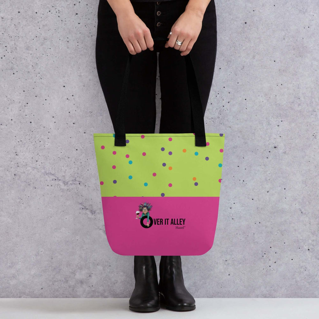 Over It Tote Bag - Bold Patterns for Bold Women