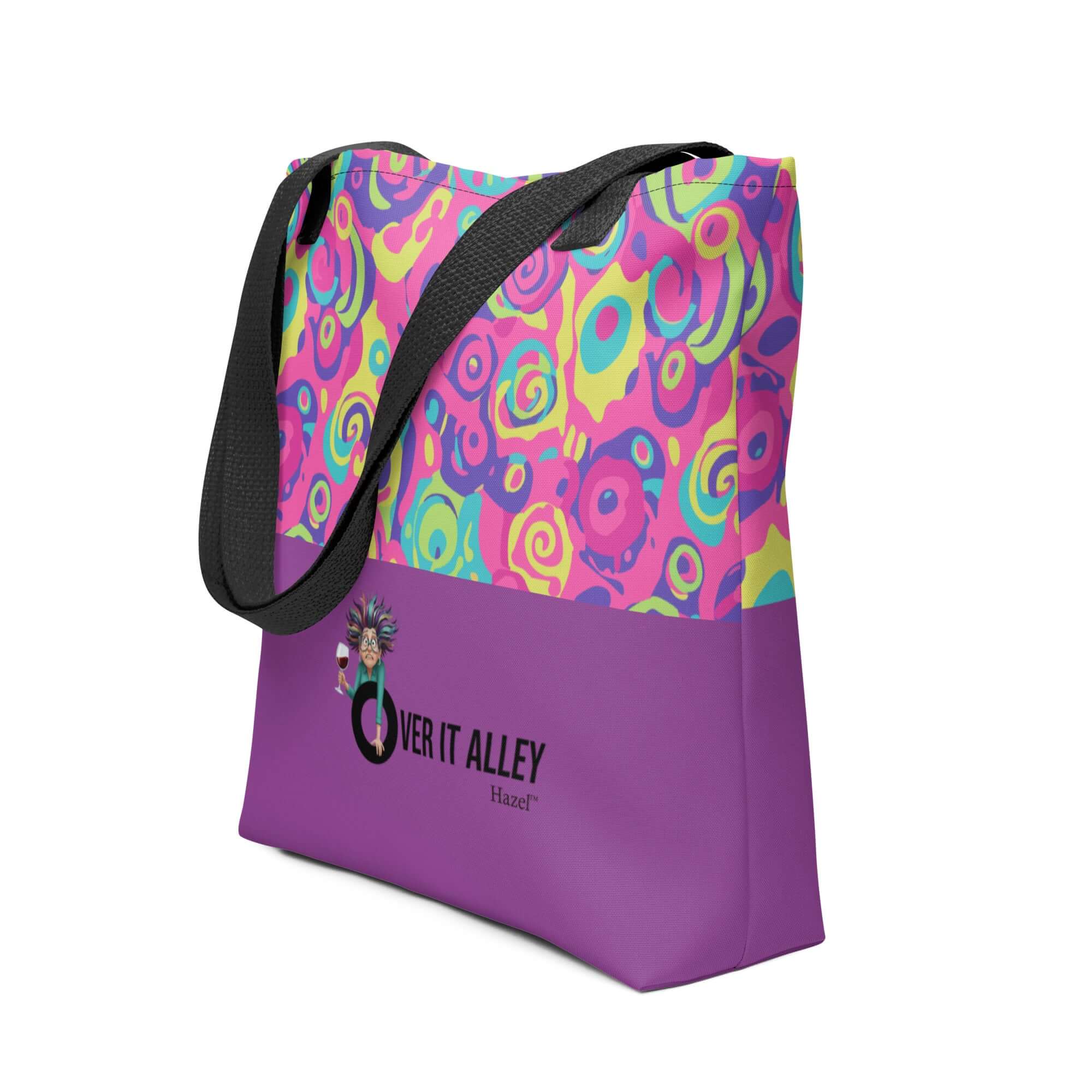 Over It Tote Bag - Bold Patterns for Bold Women