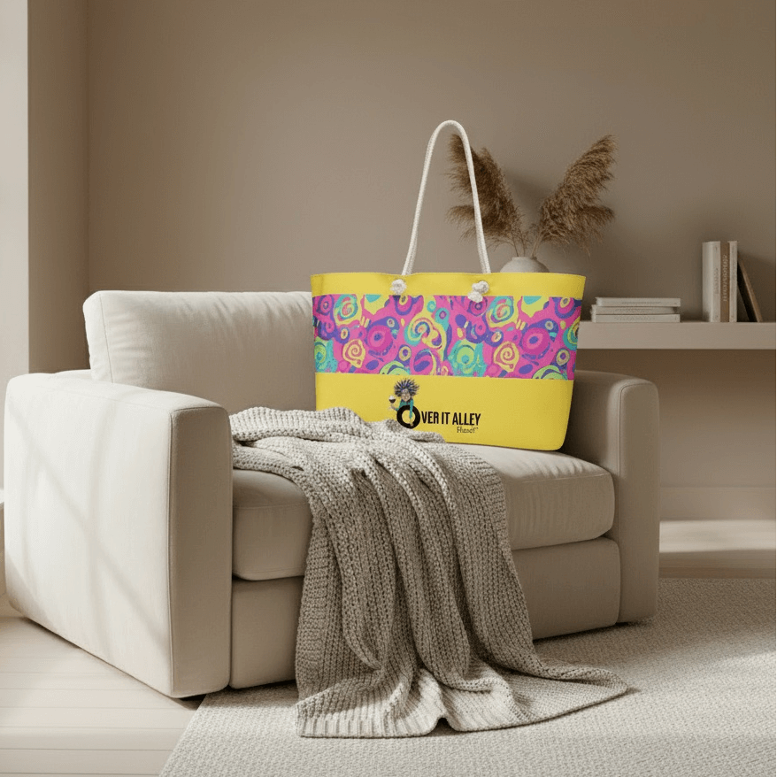 Wardrobe Weekender Travel Bag -  Sunshine Swirl 