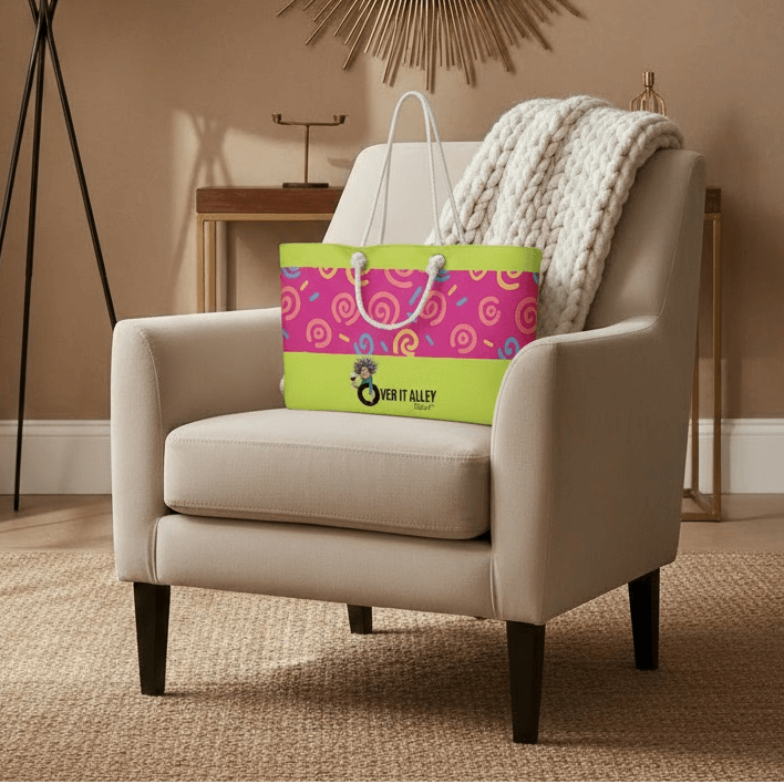 Wardrobe Weekender Travel Bag - Lime Swirl Sensation