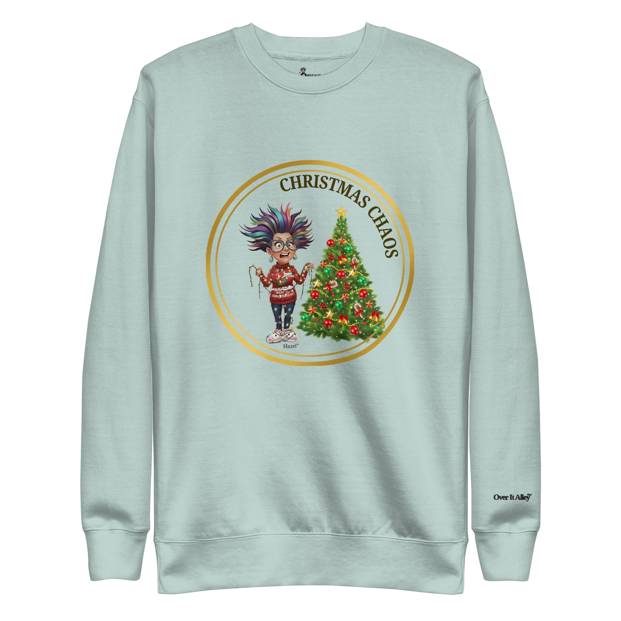 Funny Christmas Sweater - CHRISTMAS CHAOS™- Funny Tangled Lights 