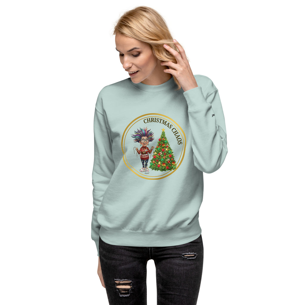Funny Christmas Sweater - CHRISTMAS CHAOS™- Funny Tangled Lights 