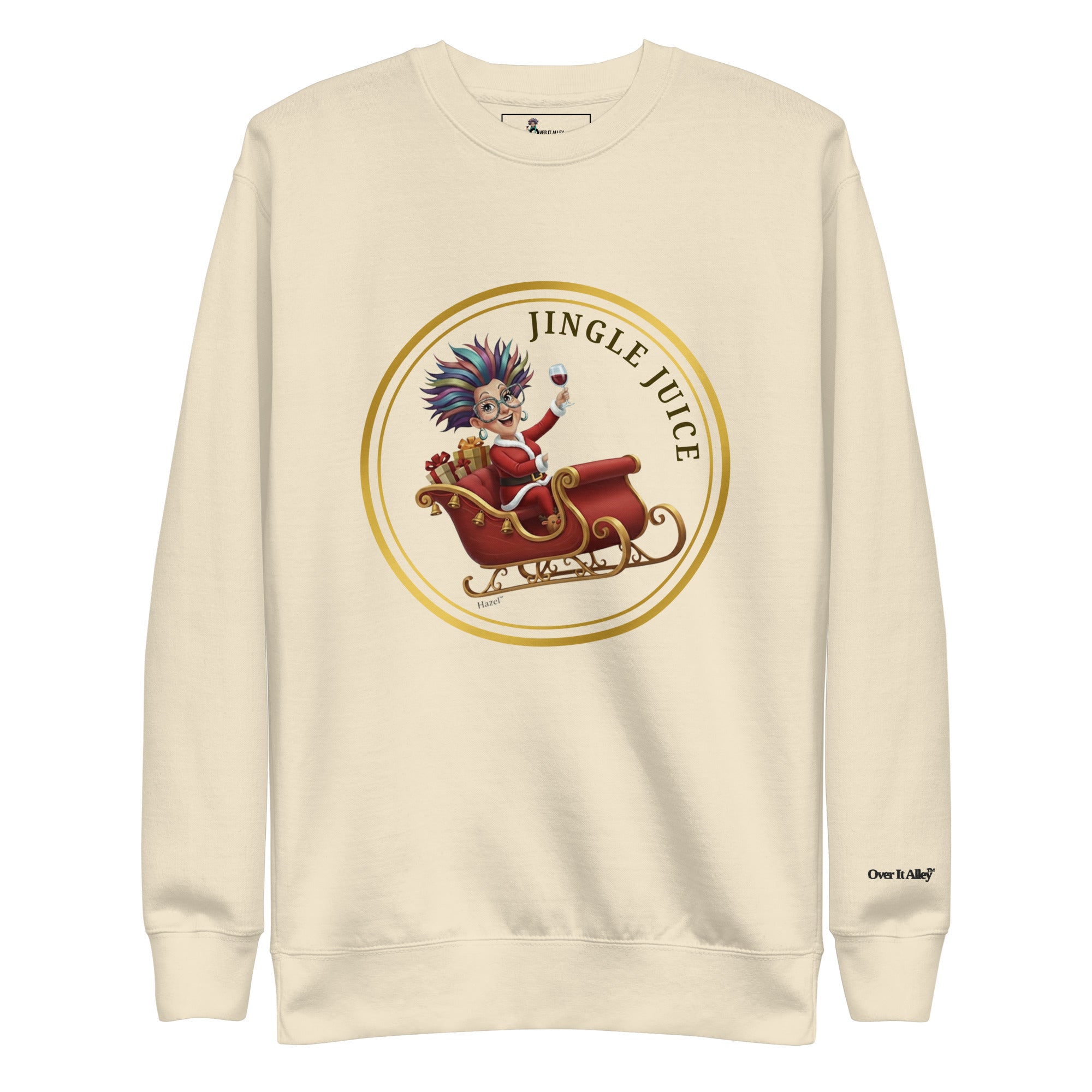 Funny Christmas Sweater - JINGLE JUICE™ - Funny Wine Lover