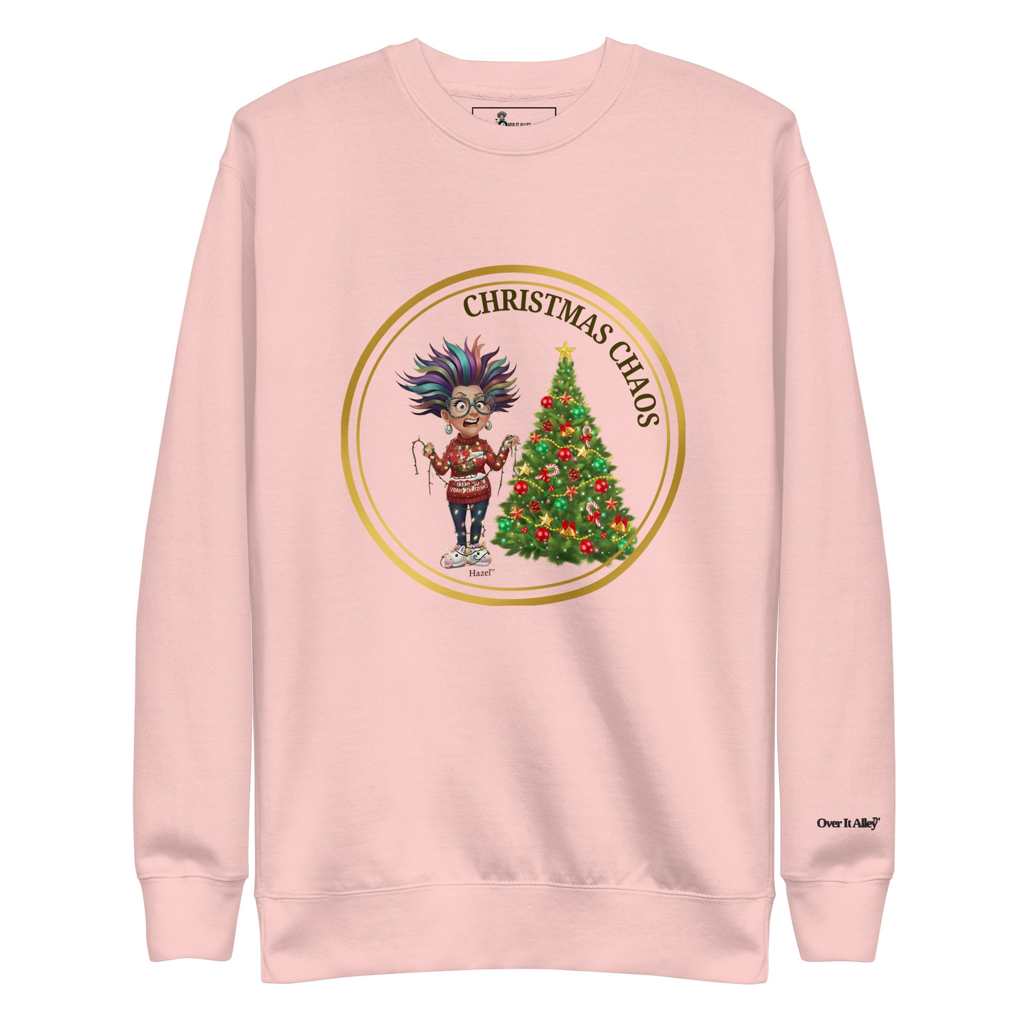 Funny Christmas Sweater - CHRISTMAS CHAOS™- Funny Tangled Lights 