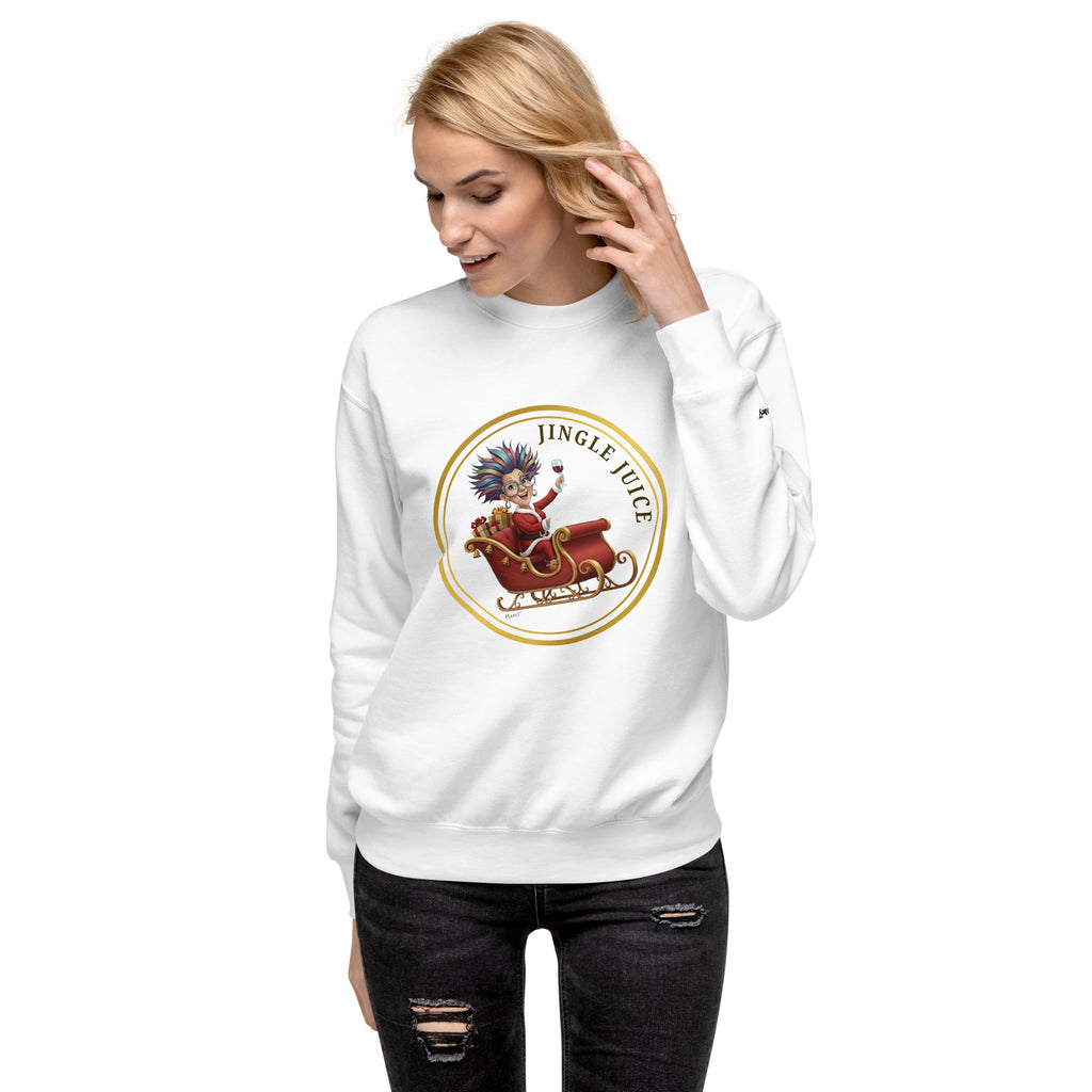 Funny Christmas Sweater - JINGLE JUICE™ - Funny Wine Lover