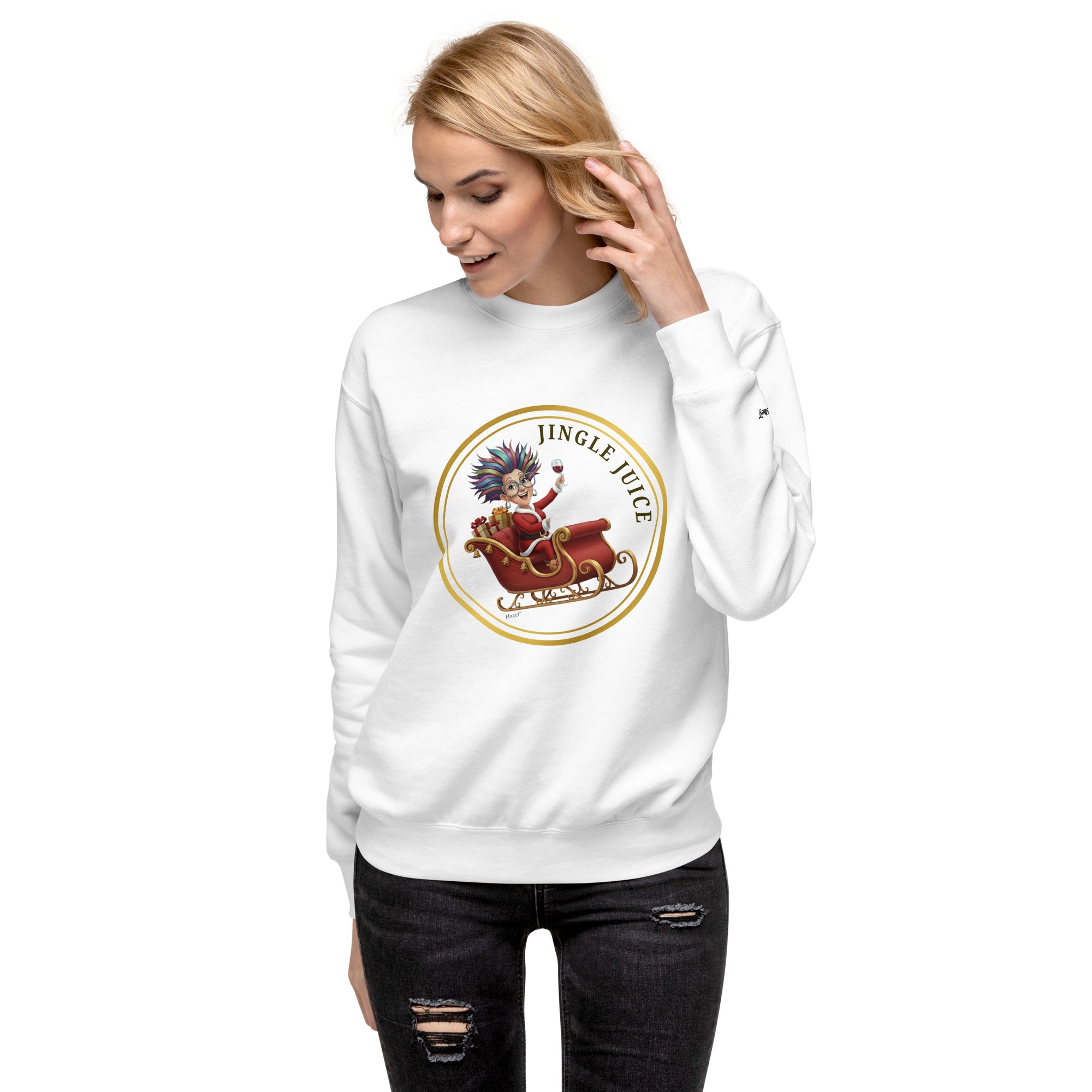 Funny Christmas Sweater - JINGLE JUICE™ - Funny Wine Lover