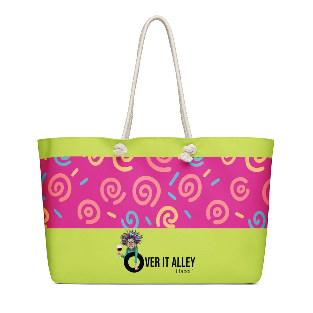 Wardrobe Weekender Travel Bag - Lime Swirl Sensation