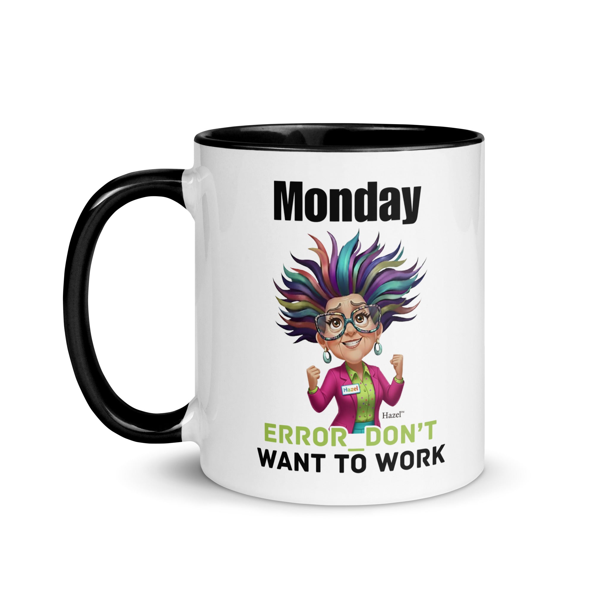 Funny Midlife Coffee Mug 11oz - Monday Mug - Error-Don't Want to Go
