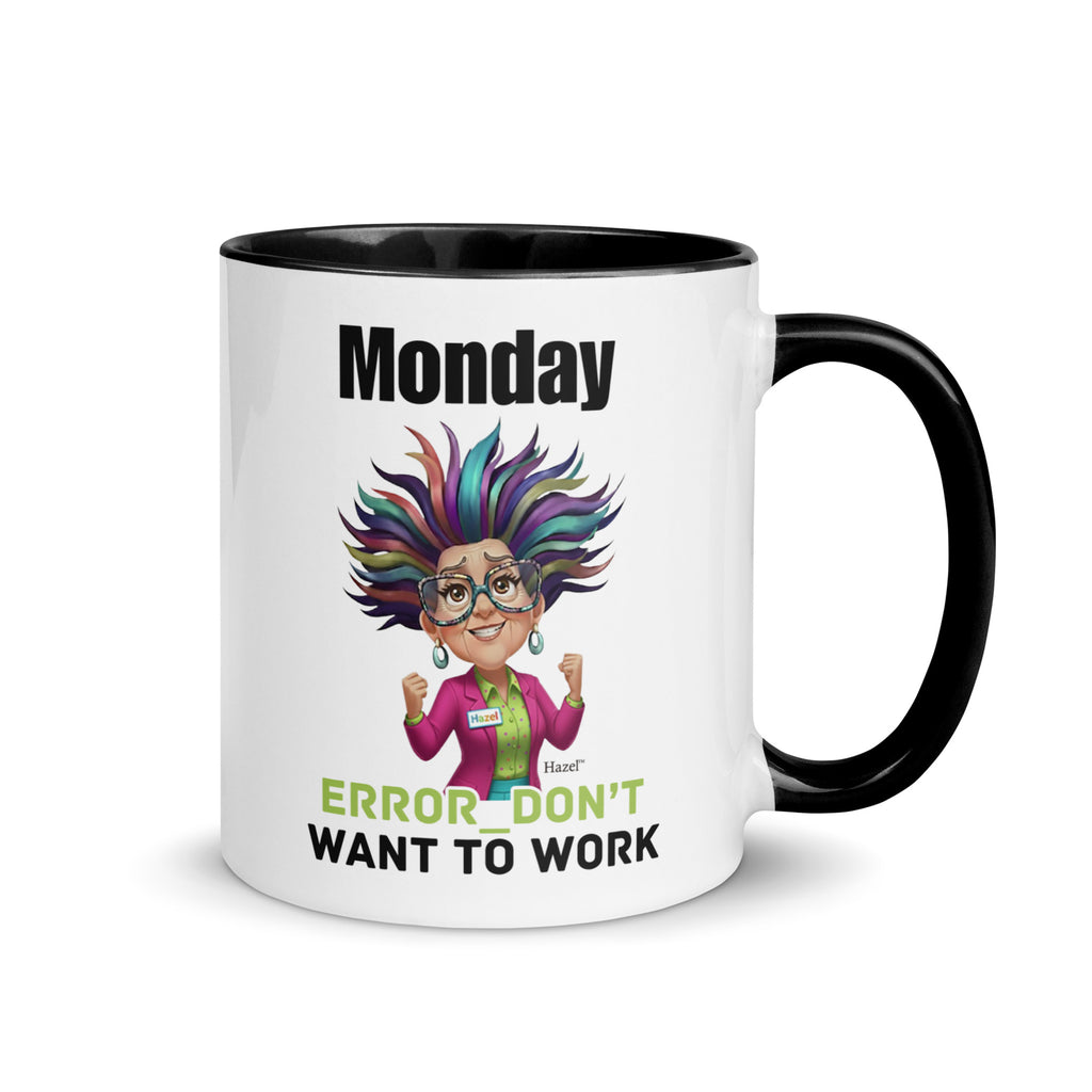 Funny Midlife Coffee Mug 11oz - Monday Mug - Error-Don't Want to Go