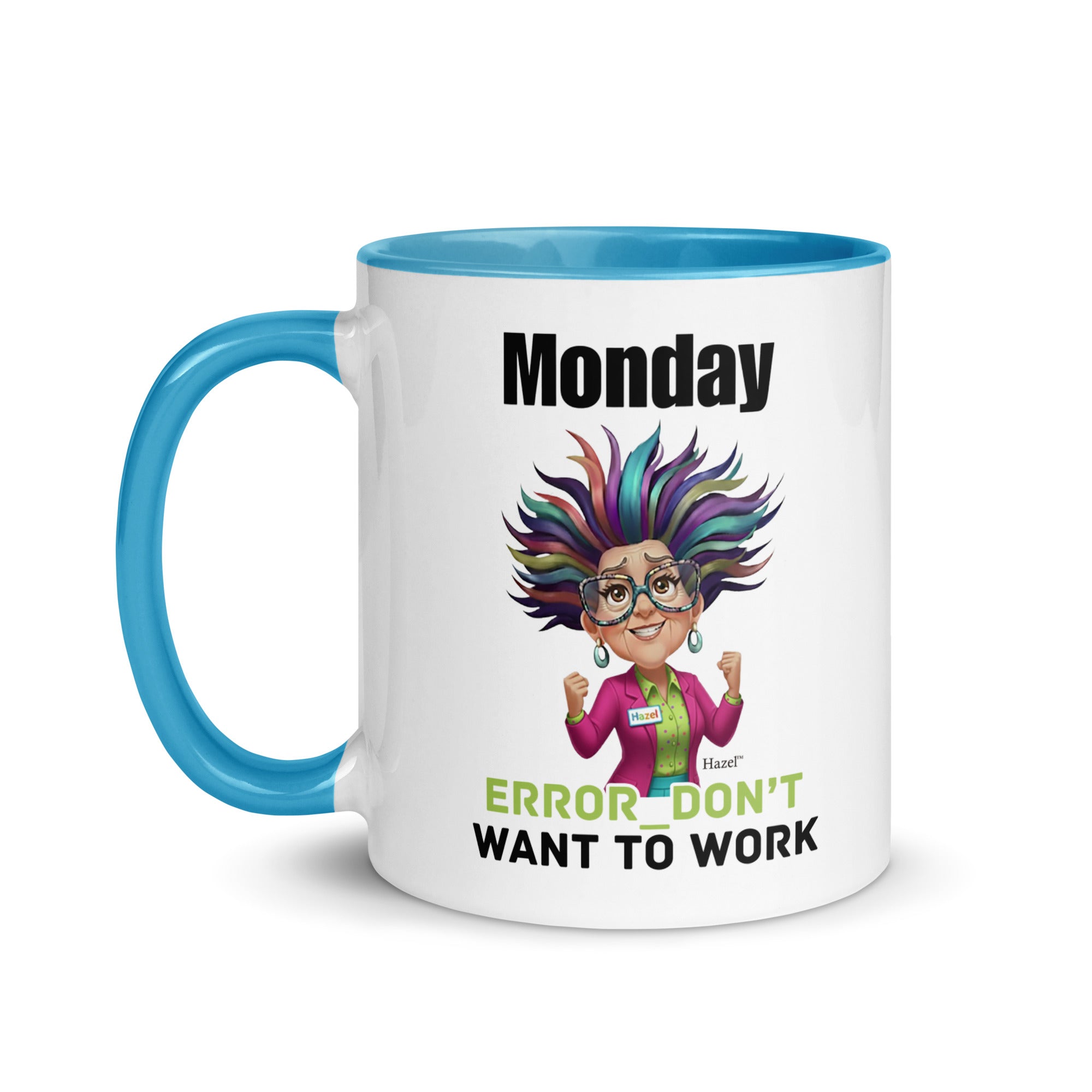 Funny Midlife Coffee Mug 11oz - Monday Mug - Error-Don't Want to Go