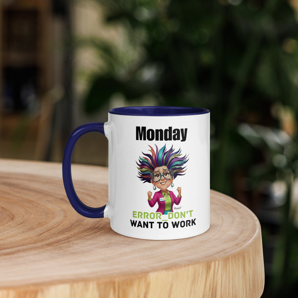 Funny Midlife Coffee Mug 11oz - Monday Mug - Error-Don't Want to Go