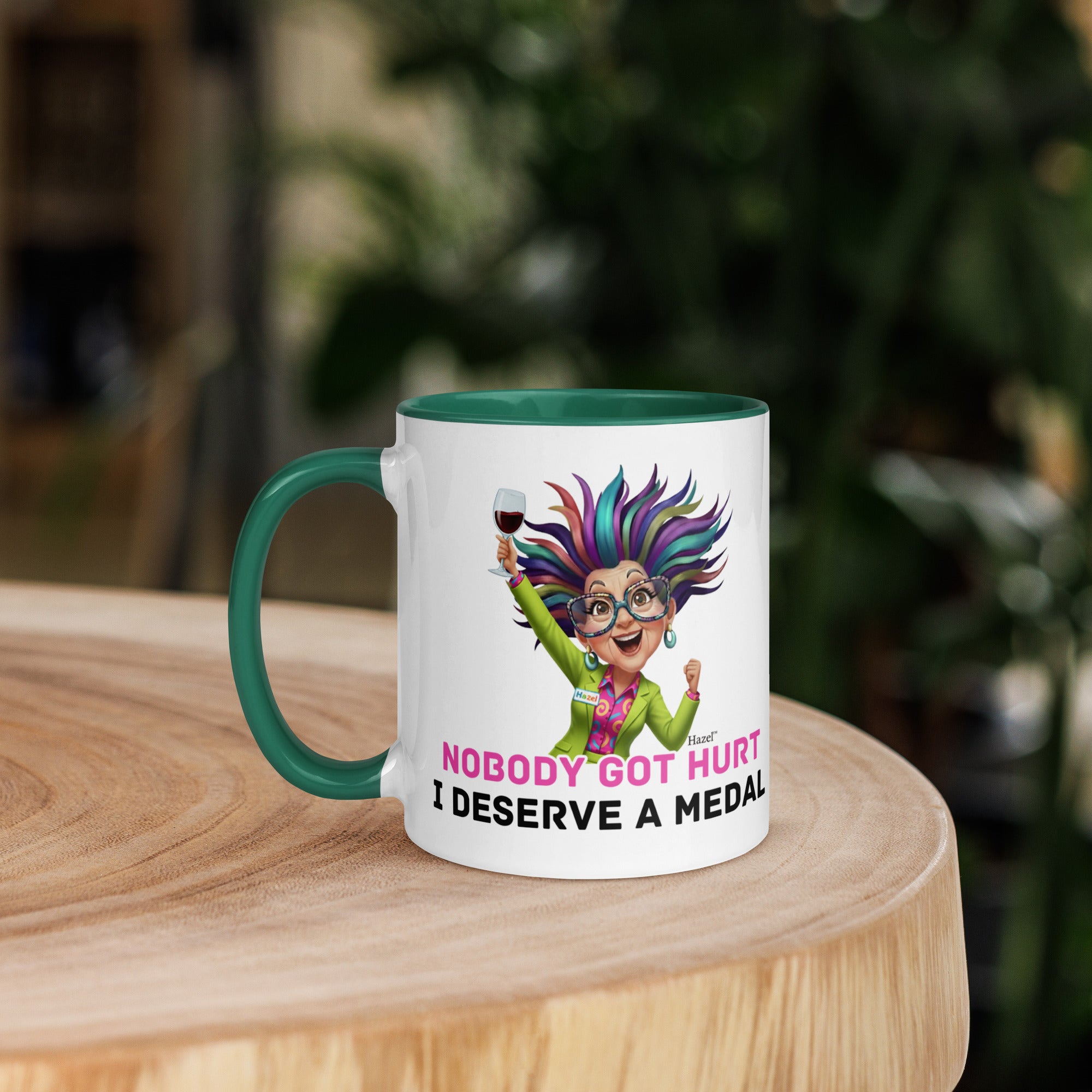 Funny Menopause Coffee Mug 11oz - Nobody Got Hurt - Deserve a Medal