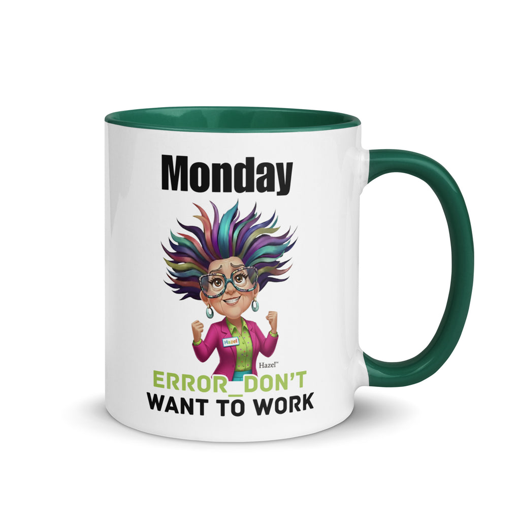 Funny Midlife Coffee Mug 11oz - Monday Mug - Error-Don't Want to Go