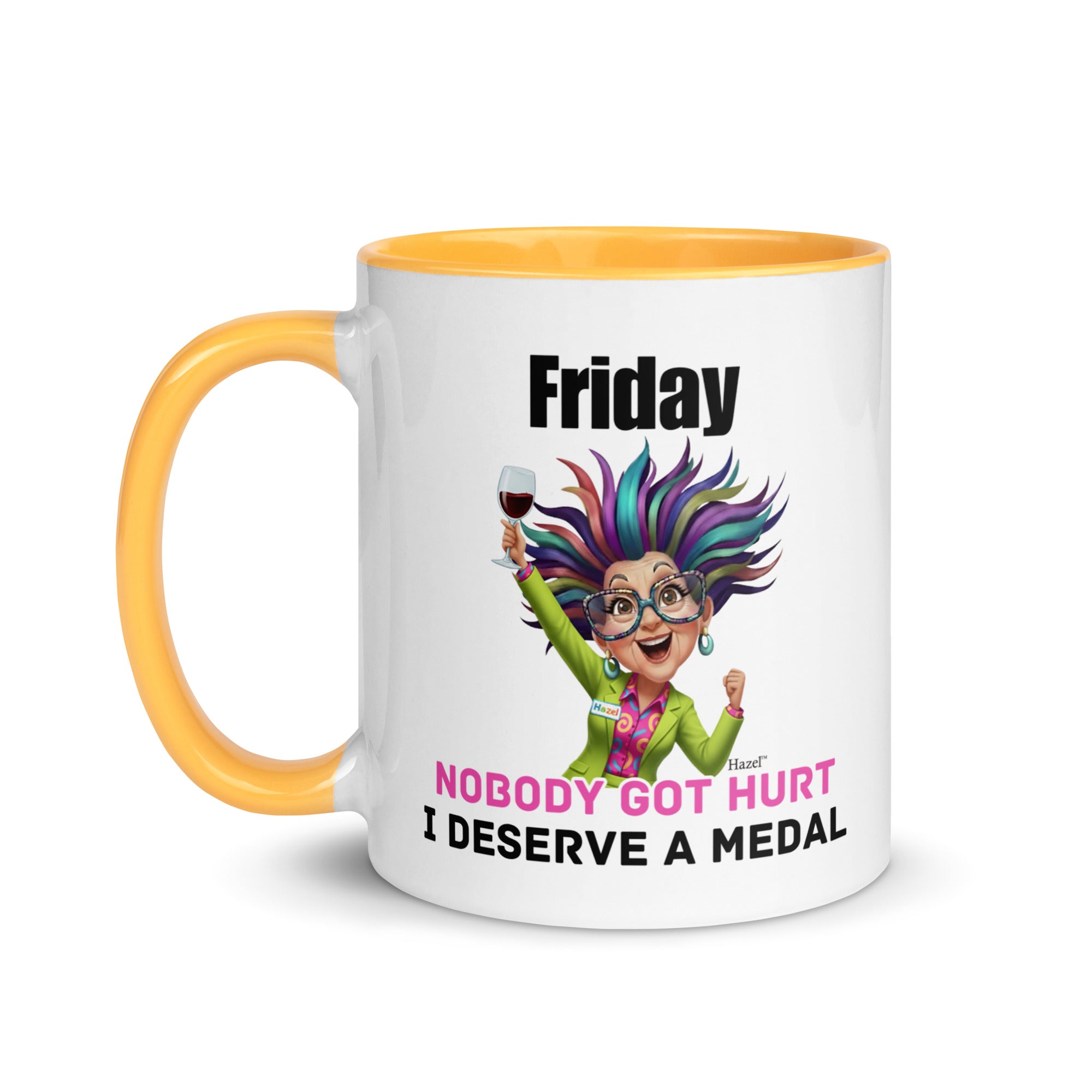 Funny Midlife Coffee Mug 11oz  - Friday Mug | Nobody Got Hurt 