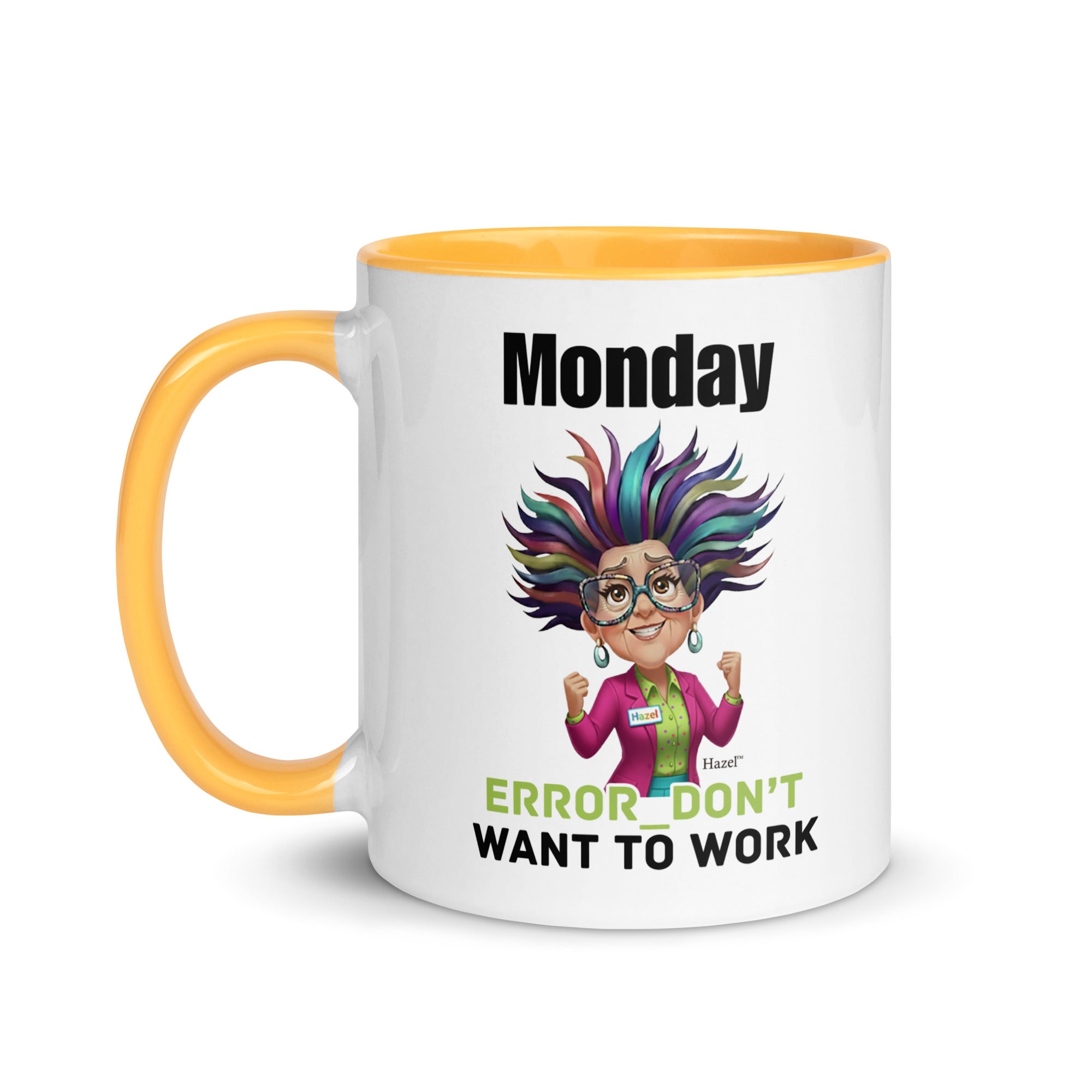 Funny Midlife Coffee Mug 11oz - Monday Mug - Error-Don't Want to Go