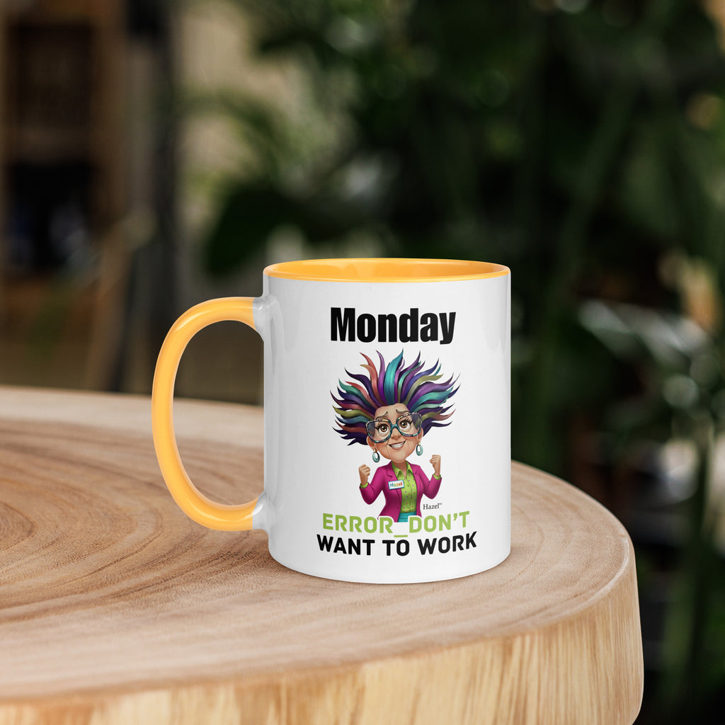 Funny Midlife Coffee Mug 11oz - Monday Mug - Error-Don't Want to Go