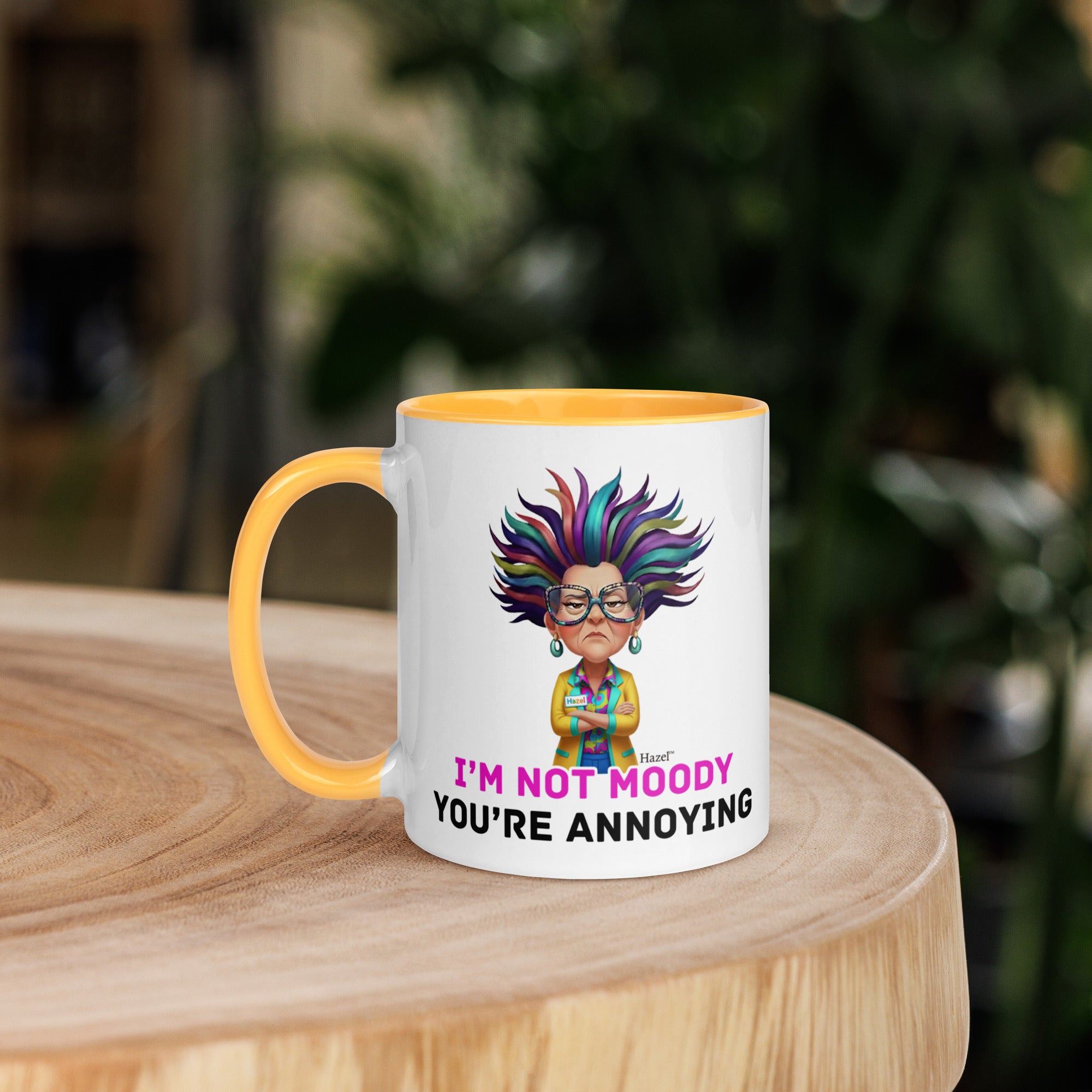  Funny Menopause Coffee Mug 11oz - I'm Not Moody You're Annoying