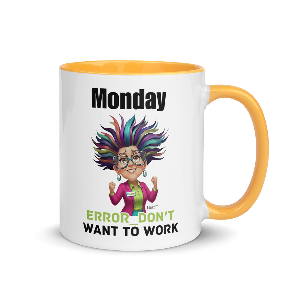 Funny Midlife Coffee Mug 11oz - Monday Mug - Error-Don't Want to Go