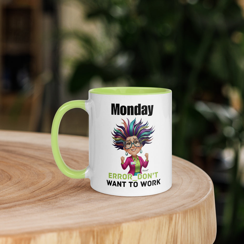 Funny Midlife Coffee Mug 11oz - Monday Mug - Error-Don't Want to Go