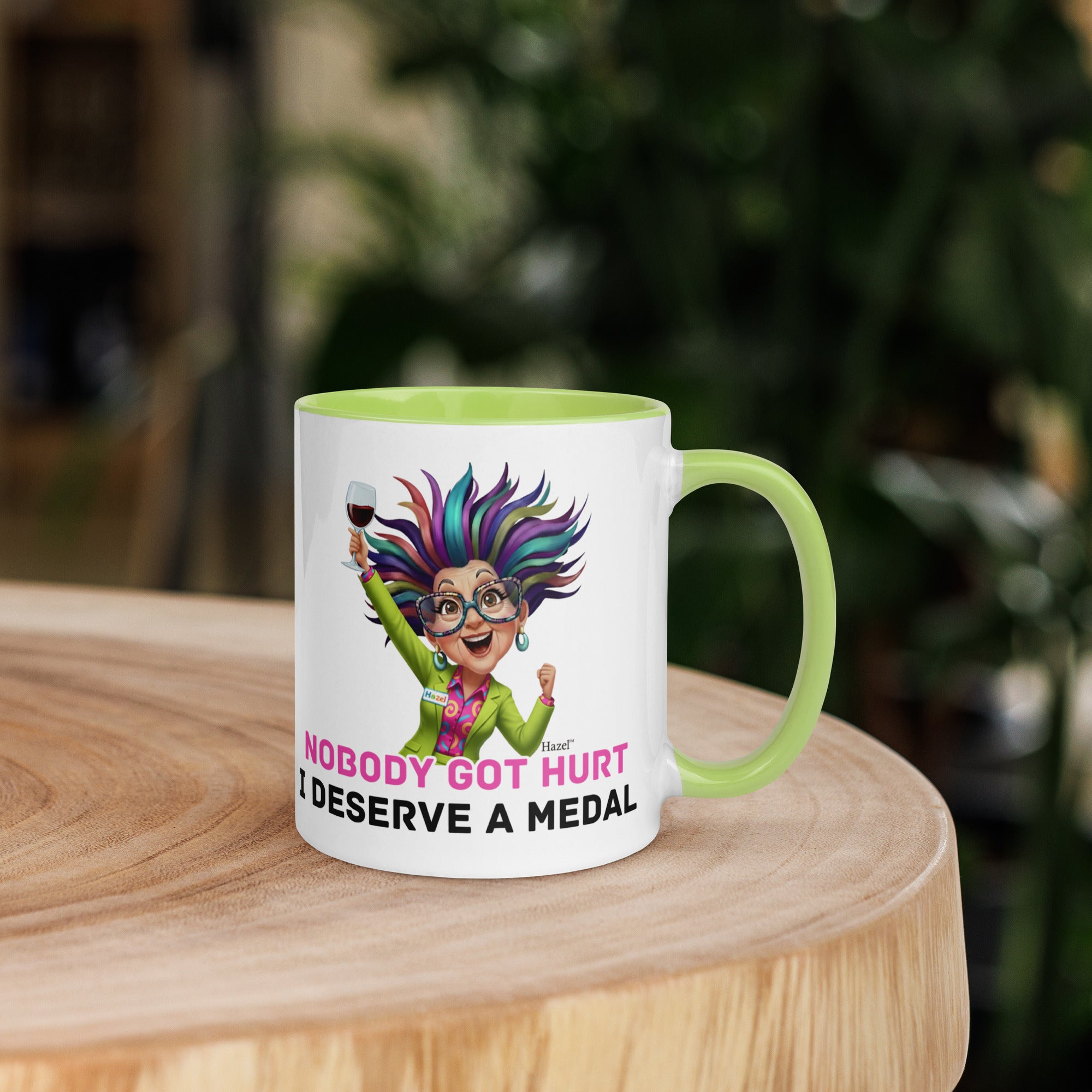 Funny Menopause Coffee Mug 11oz - Nobody Got Hurt - Deserve a Medal