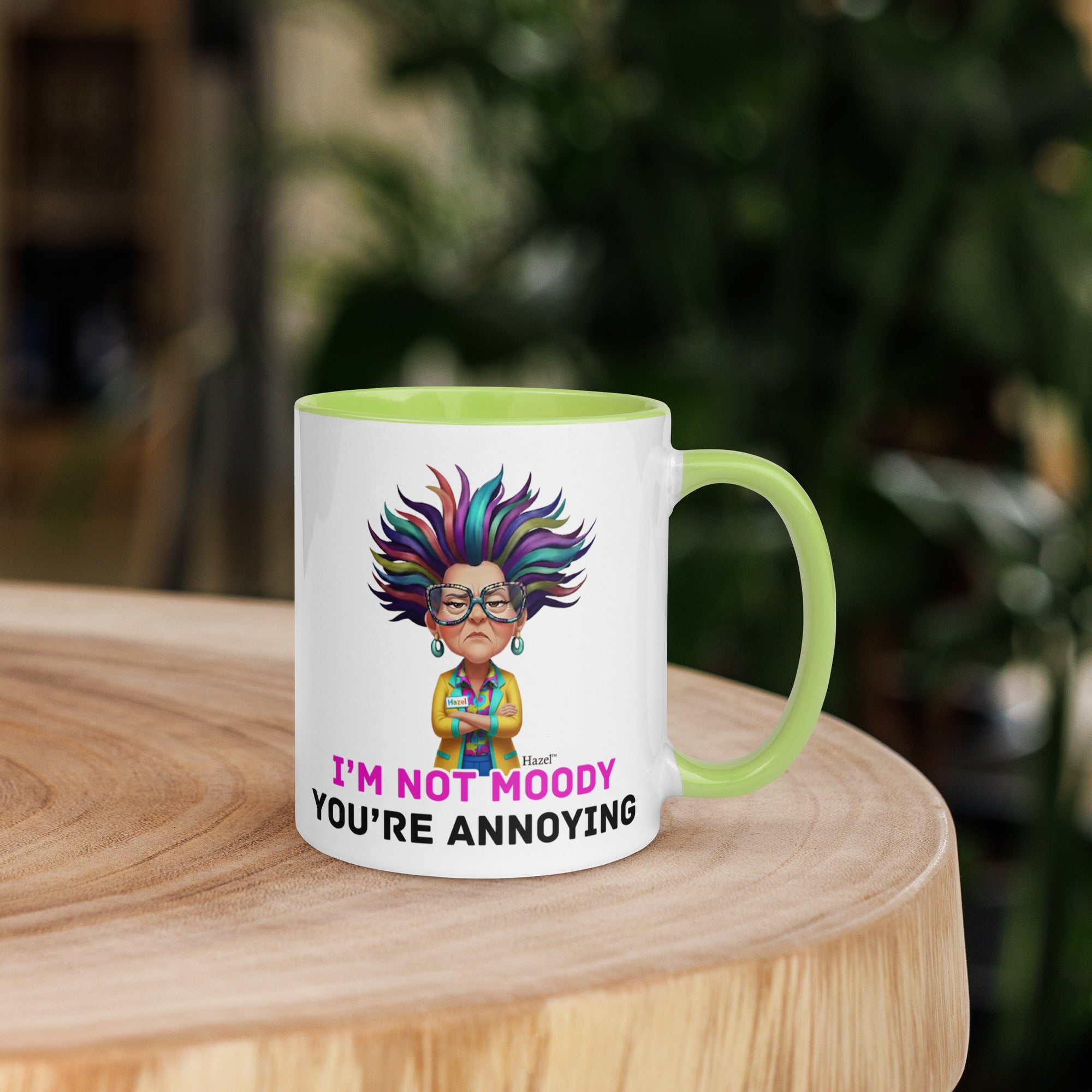  Funny Menopause Coffee Mug 11oz - I'm Not Moody You're Annoying
