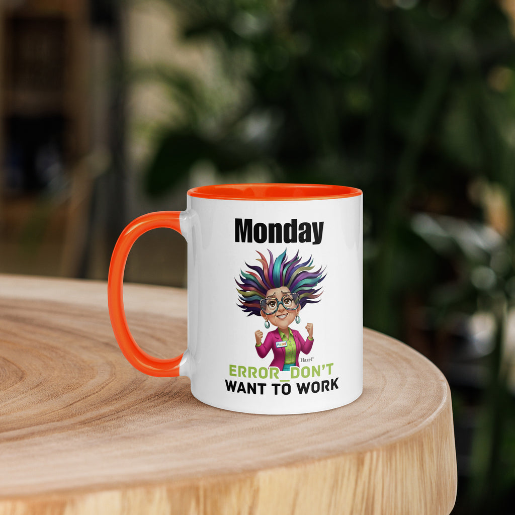 Funny Midlife Coffee Mug 11oz - Monday Mug - Error-Don't Want to Go