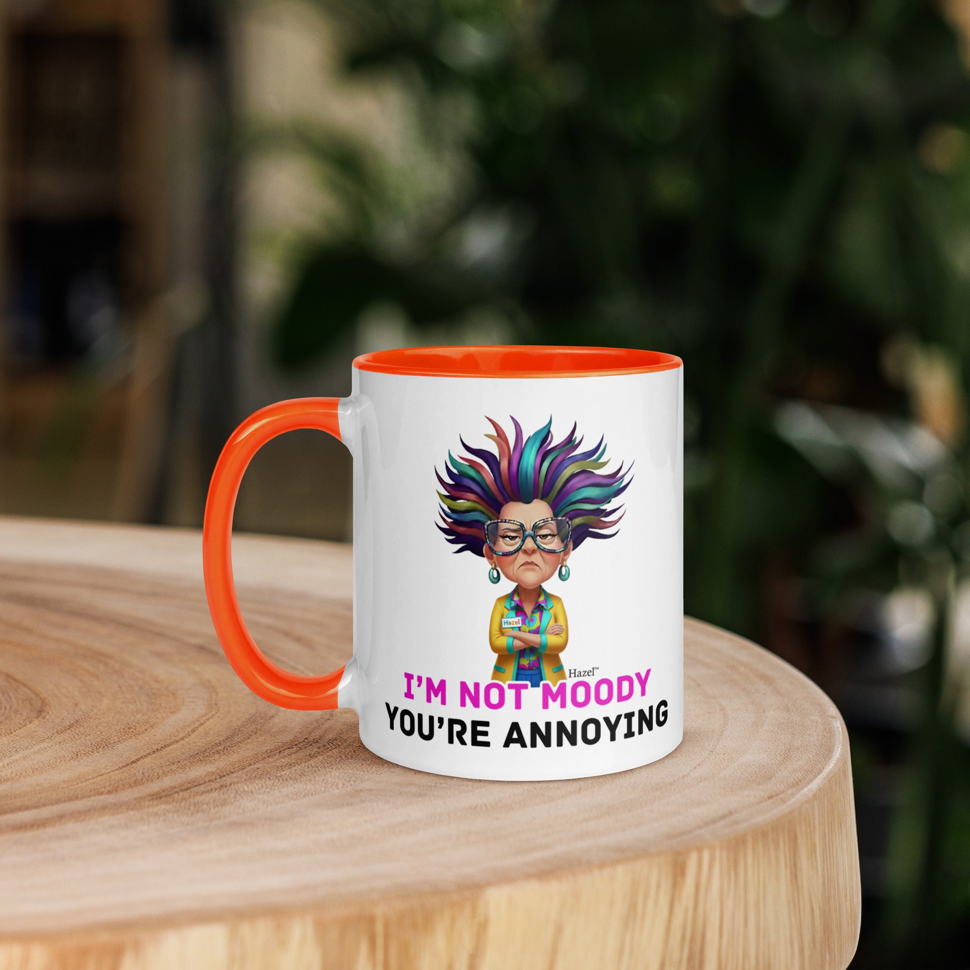  Funny Menopause Coffee Mug 11oz - I'm Not Moody You're Annoying