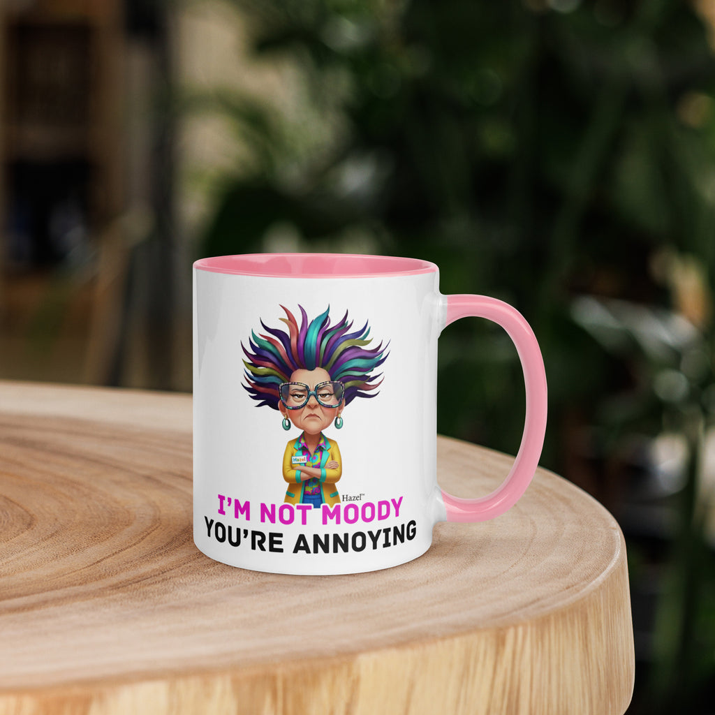  Funny Menopause Coffee Mug 11oz - I'm Not Moody You're Annoying
