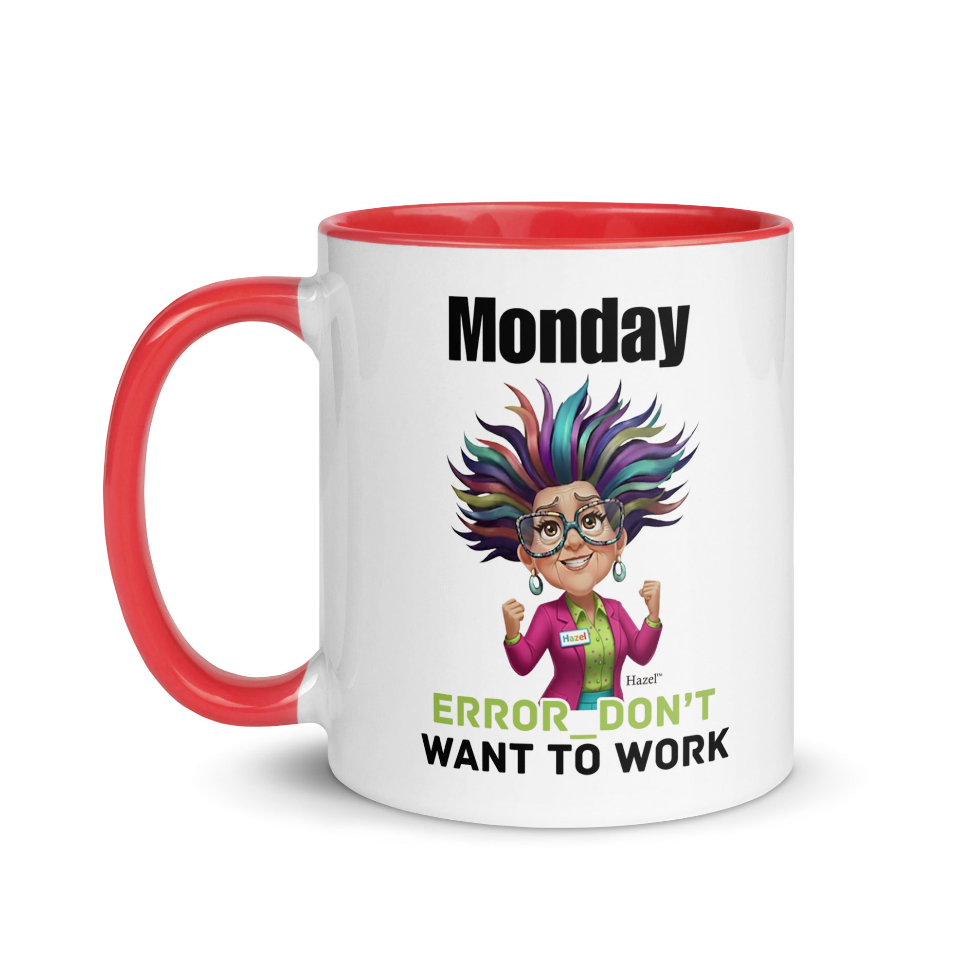 Funny Midlife Coffee Mug 11oz - Monday Mug - Error-Don't Want to Go