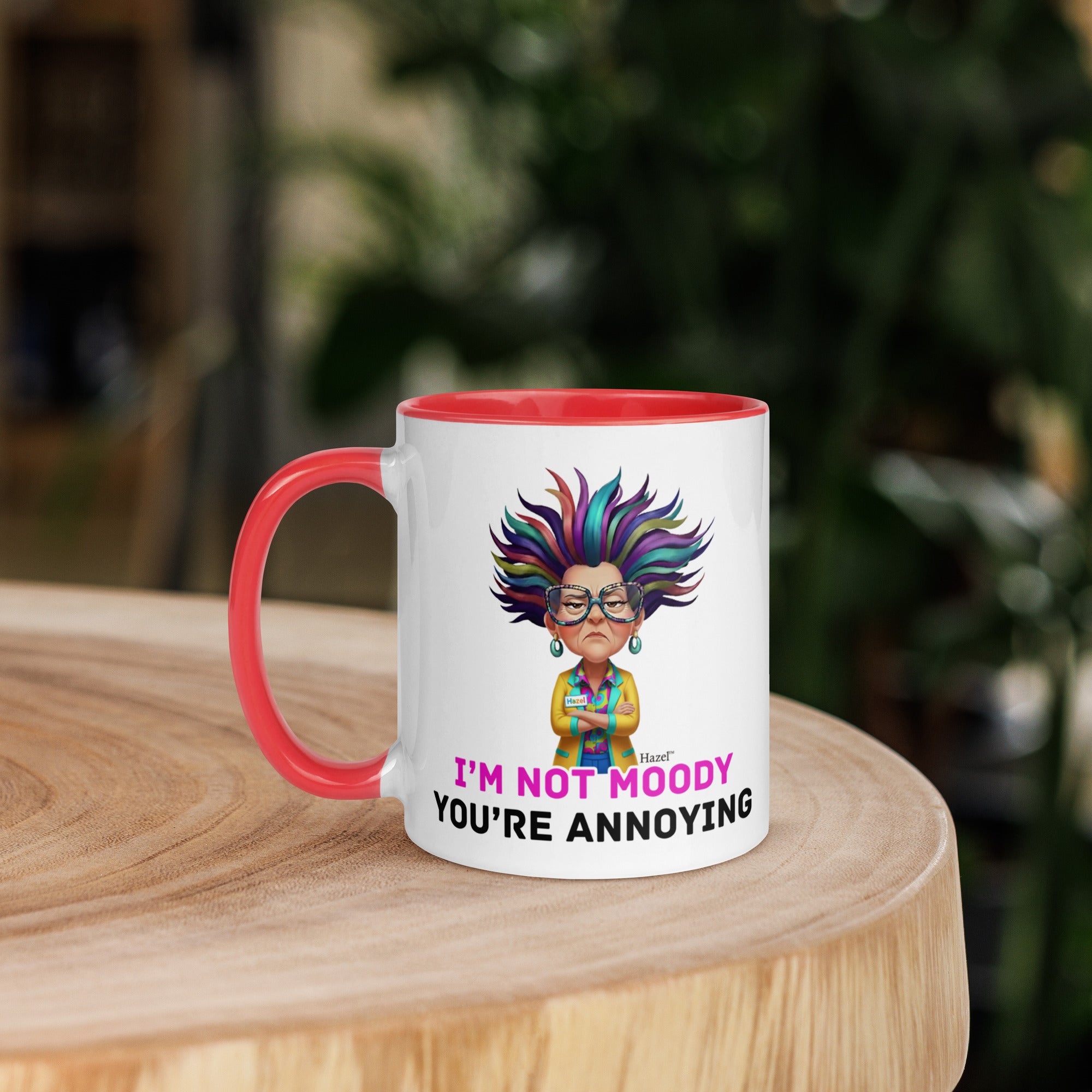  Funny Menopause Coffee Mug 11oz - I'm Not Moody You're Annoying