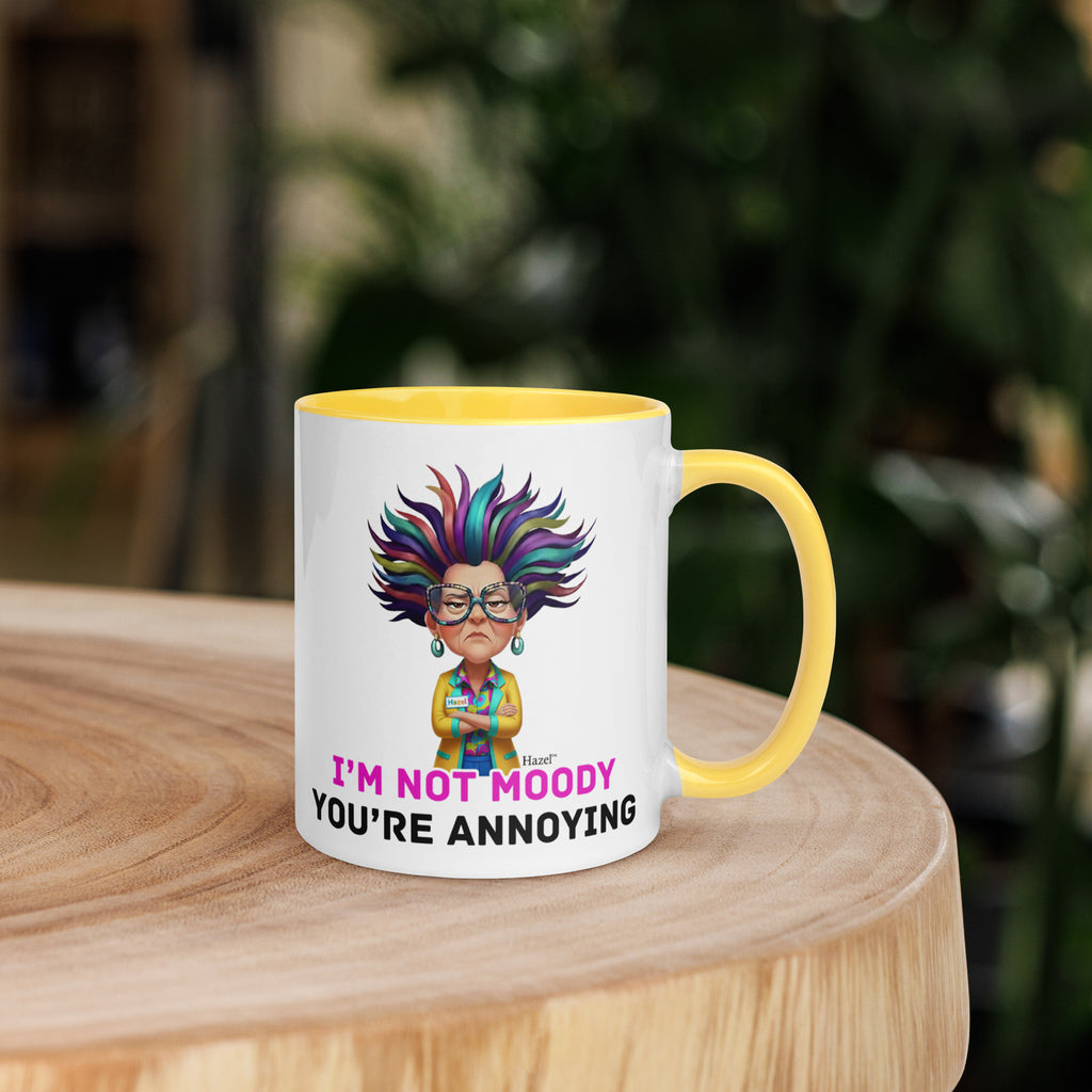  Funny Menopause Coffee Mug 11oz - I'm Not Moody You're Annoying