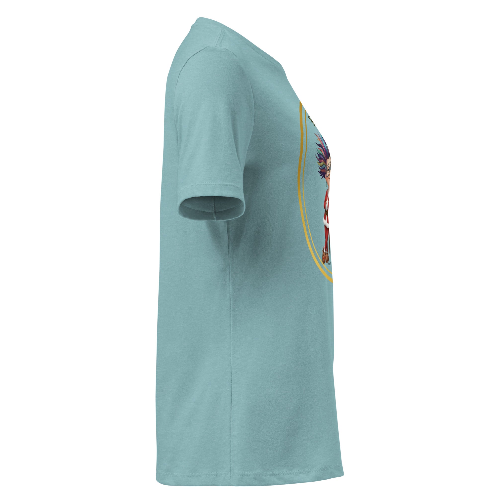 Women's Crew Neck Funny Christmas T-Shirt MISTLETOE MERLOT™ Wine Lover 