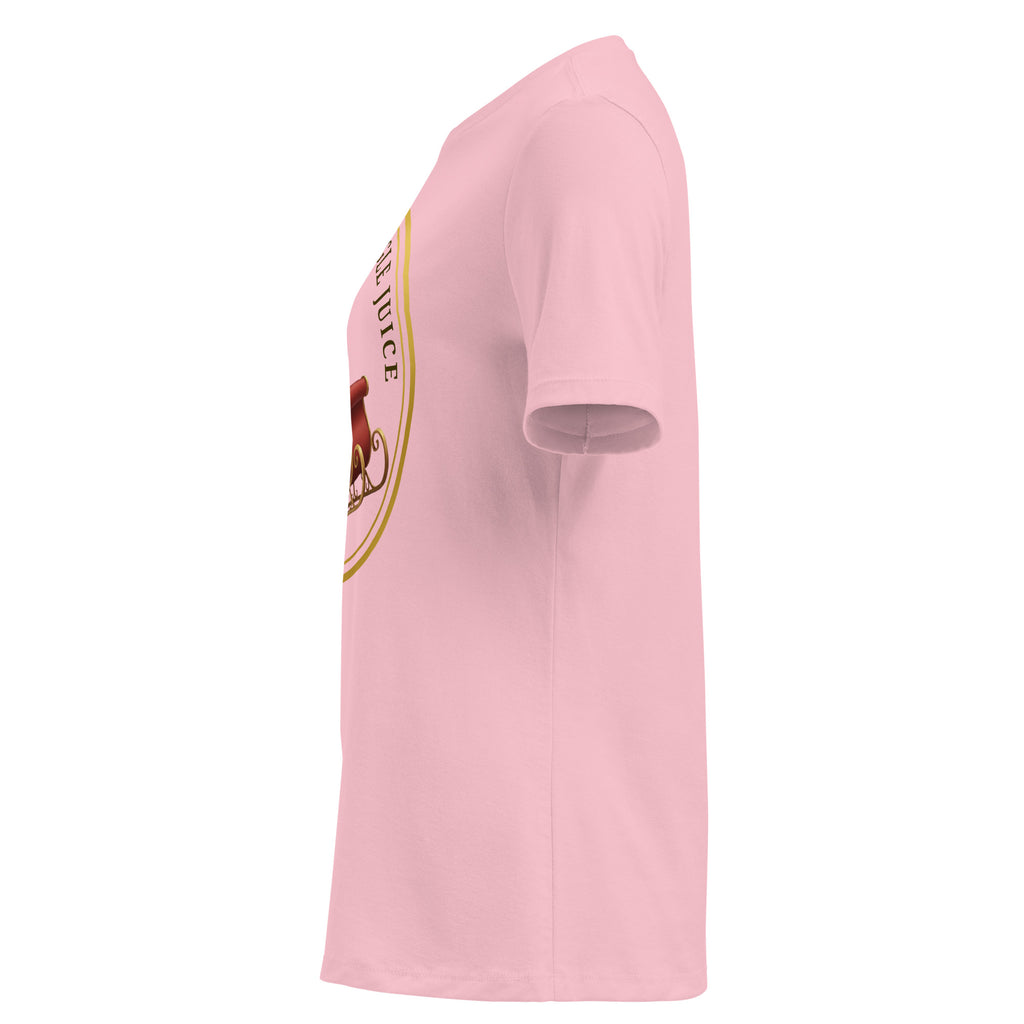 Women's Crew Neck Funny Christmas T-Shirt  JINGLE JUICE™ Wine Lover