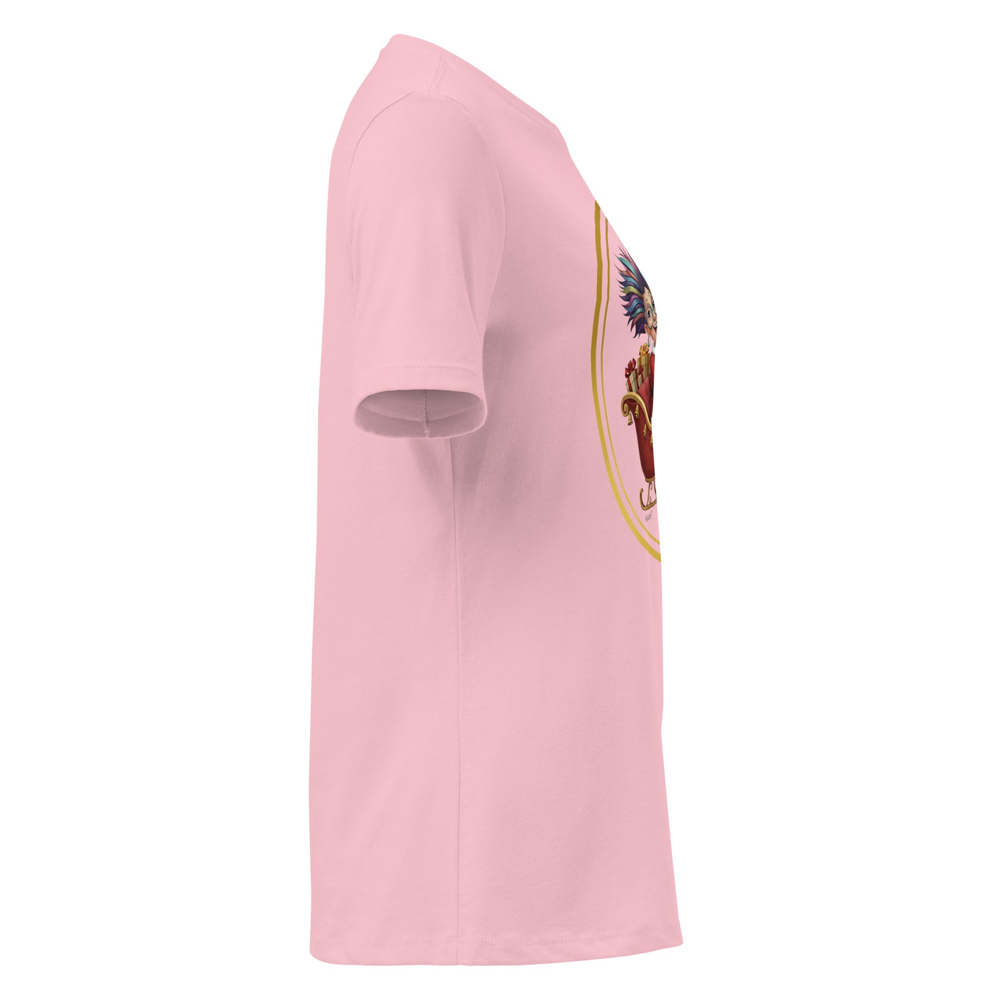 Women's Crew Neck Funny Christmas T-Shirt  JINGLE JUICE™ Wine Lover