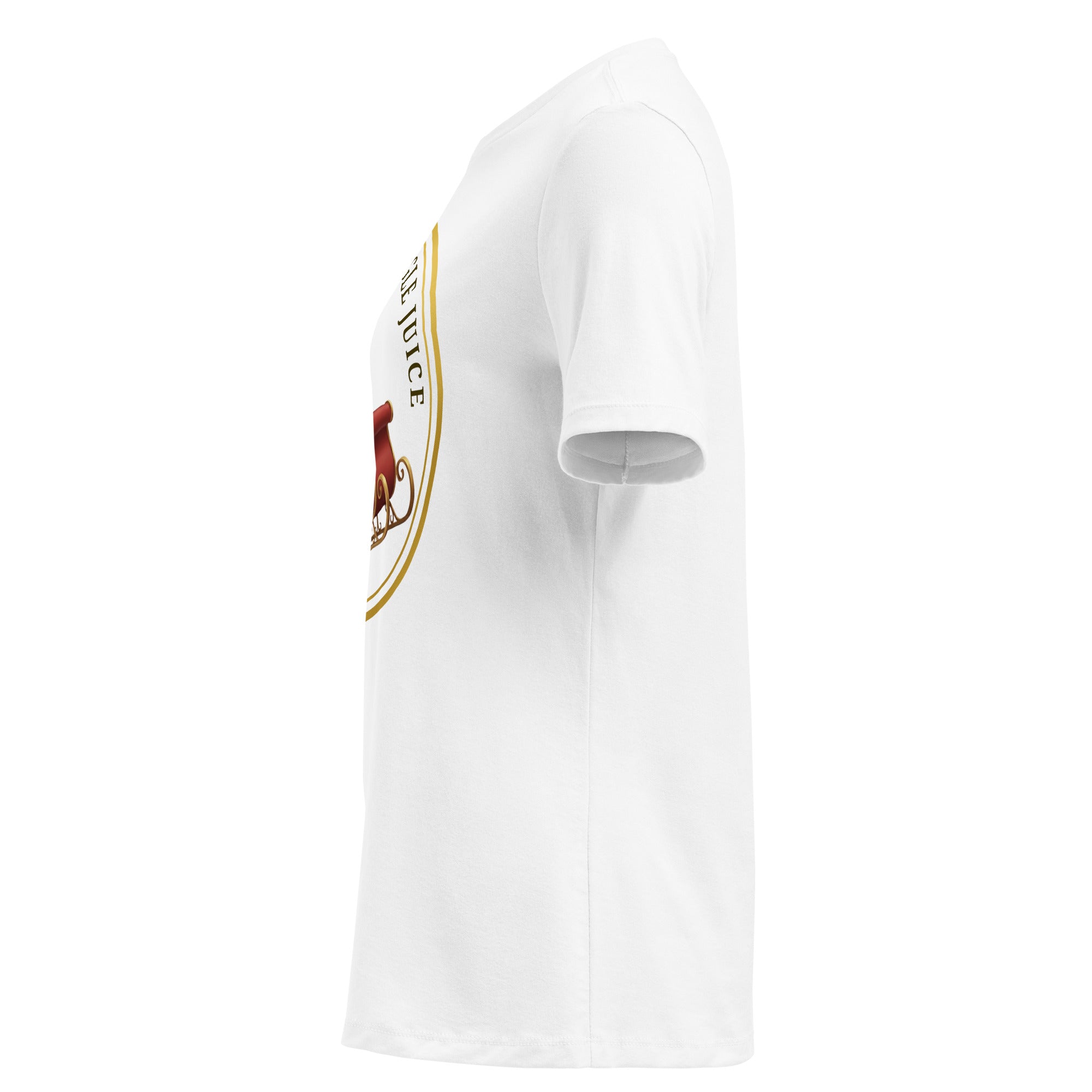 Women's Crew Neck Funny Christmas T-Shirt  JINGLE JUICE™ Wine Lover